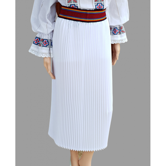 Fusta traditionala plisata manual  COD 6012