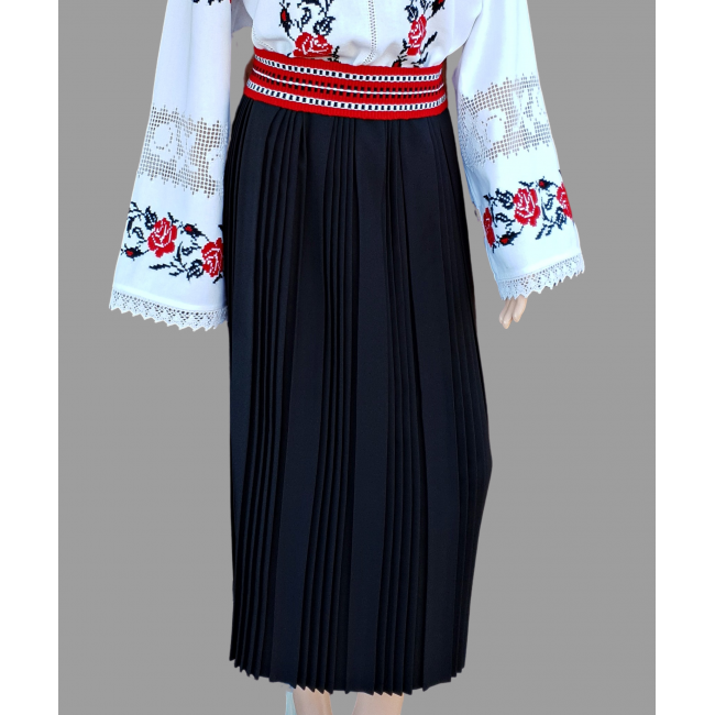 Fusta traditionala plisata manual  COD 6017