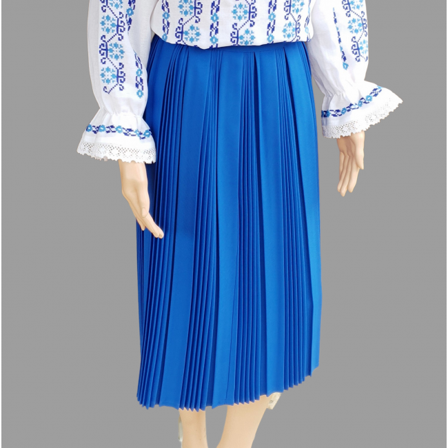 Fusta traditionala plisata manual  COD 6006