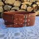 Brau- Chimir- Serpar traditional din piele COD 5003